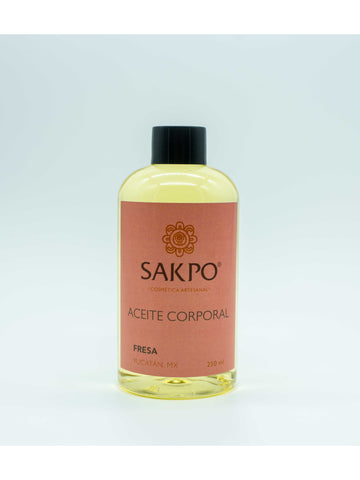 Aceite Corporal Fresas