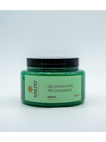 Gel Exfoliante Pies Cansados Menta 250 ml