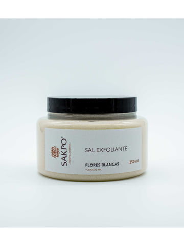 Sal Exfoliante de Flores Blancas 250 ml