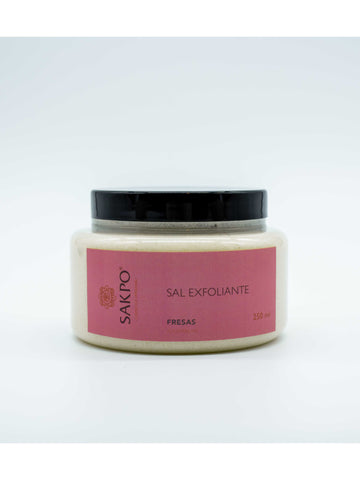 Sal Exfoliante de Fresas 250 ml
