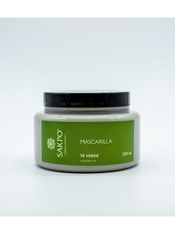 Mascarilla de Arcilla con Algas Marinas de Té Verde 250 g