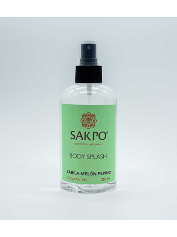 Body Splash de Sabila Melón Pepino 250 ml