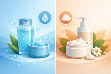 Gel corporal vs crema: cuál te conviene