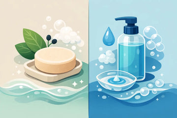 Shampoo sólido vs líquido: cuál te conviene