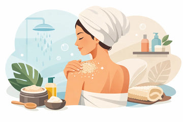 Cómo usar exfoliante corporal sin irritar tu piel