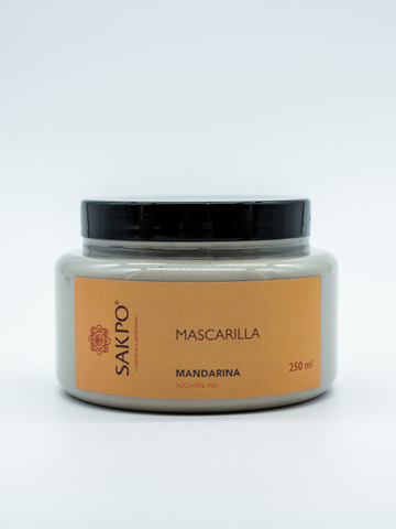 Mascarilla de Arcilla con Algas Marinas de Mandarina 250 g