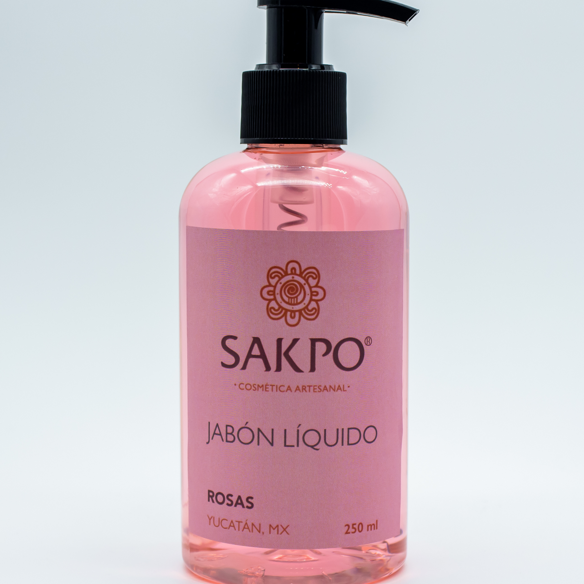 Jabón Líquido de Rosas 250 ml