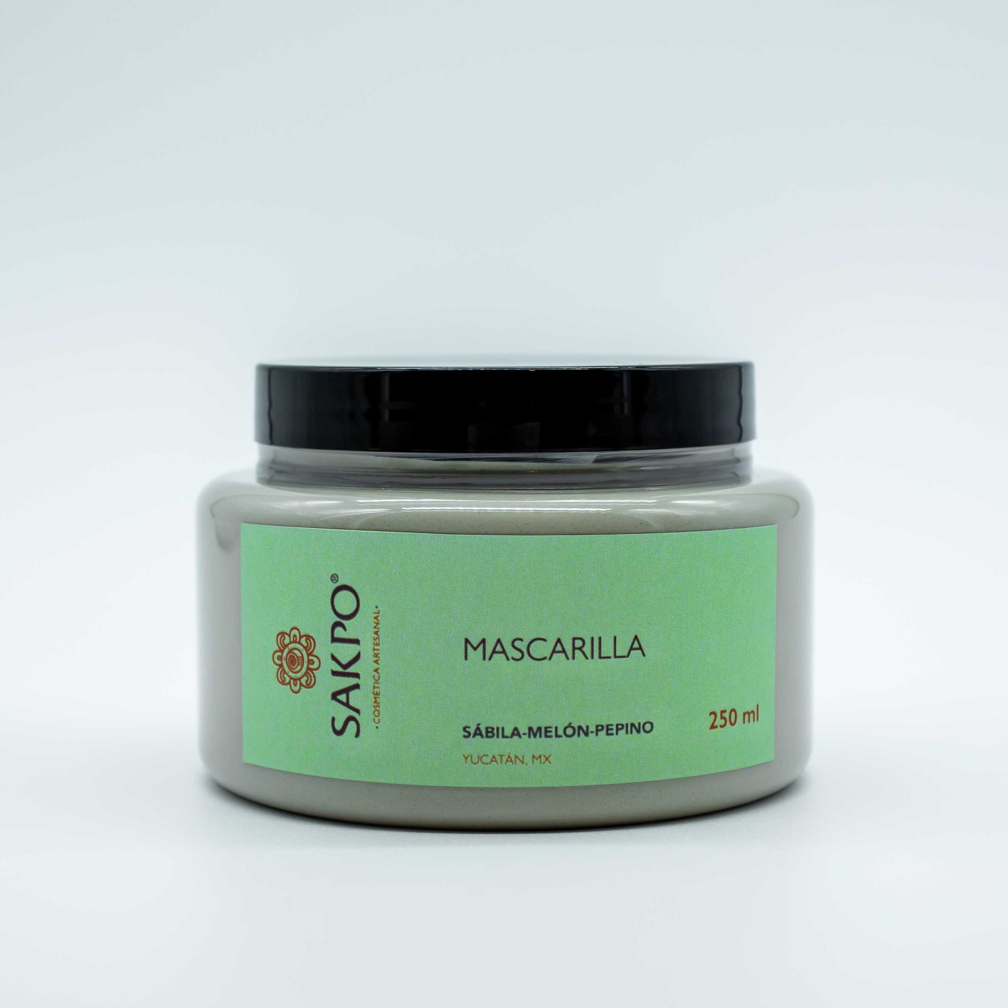 Mascarilla de Arcilla con Algas Marinas de Sabila Melón Pepino 250 g